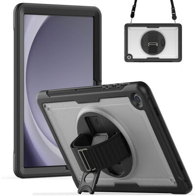 Accezz Robustes Back Cover mit Schultergurt für das Samsung Galaxy Tab A9 Plus - Transparent Accezz Robustes Back Cover mit Schultergurt für das Samsung Galaxy Tab A9 Plus - Transparent