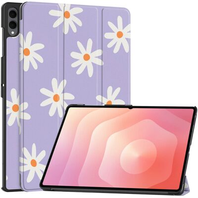 imoshion Design Trifold Klaphülle für das Samsung Galaxy Tab S11 Ultra - Flowers Distance imoshion Design Trifold Klaphülle für das Samsung Galaxy Tab S11 Ultra - Flowers Distance