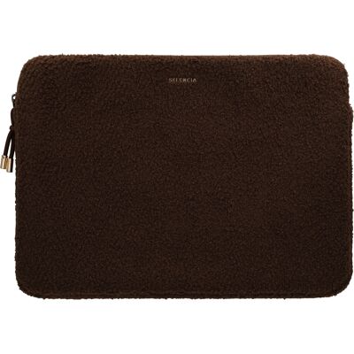 Selencia Teddy Laptop Hülle 13-14 Zoll - Laptop Sleeve - Choco Brown Selencia Teddy Laptop Hülle 13-14 Zoll - Laptop Sleeve - Choco Brown