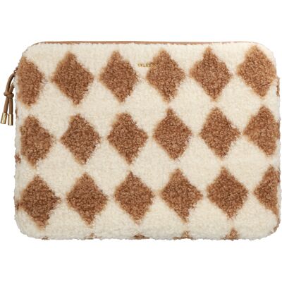 Selencia Teddy Laptop Hülle 15-16 Zoll - Laptop Sleeve - Checks Selencia Teddy Laptop Hülle 15-16 Zoll - Laptop Sleeve - Checks