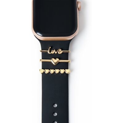 iDeal of Sweden Charms für Smartwatch Armbänder – 3er Pack – Gold iDeal of Sweden Charms für Smartwatch Armbänder – 3er Pack – Gold