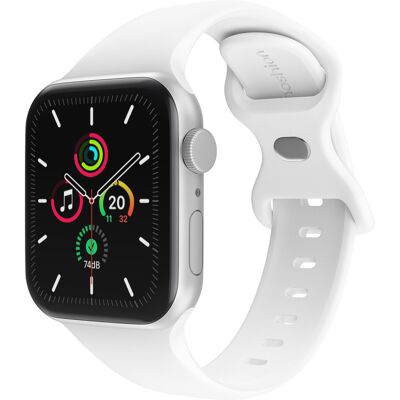 imoshion Silikon-Armband⁺ für Apple Watch 38/40/41/42 mm - Größe S/M - Weiß imoshion Silikon-Armband⁺ für Apple Watch 38/40/41/42 mm - Größe S/M - Weiß
