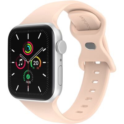 imoshion Silikon-Armband⁺ für Apple Watch 38/40/41/42 mm - Größe S/M - Sand Pink imoshion Silikon-Armband⁺ für Apple Watch 38/40/41/42 mm - Größe S/M - Sand Pink