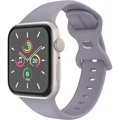 imoshion Silikon-Armband⁺ für Apple Watch 38/40/41/42 mm - Größe S/M - Lavender imoshion Silikon-Armband⁺ für Apple Watch 38/40/41/42 mm - Größe S/M - Lavender