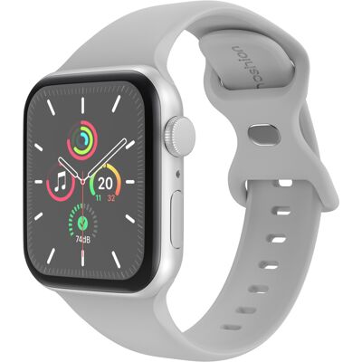 imoshion Silikon-Armband⁺ für Apple Watch 44/45/46/49 mm - Größe M/L - Fog imoshion Silikon-Armband⁺ für Apple Watch 44/45/46/49 mm - Größe M/L - Fog