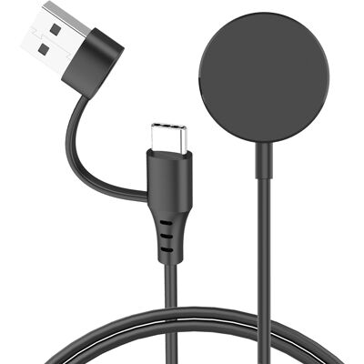 imoshion Ladekabel für die Samsung Galaxy Watch USB-C und USB-A - 1 Meter imoshion Ladekabel für die Samsung Galaxy Watch USB-C und USB-A - 1 Meter