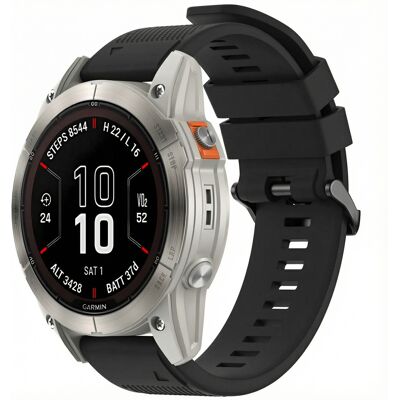 imoshion QuickFit® Silikonarmband - Garmin 26 mm Anschluss - Schwarz imoshion QuickFit® Silikonarmband - Garmin 26 mm Anschluss - Schwarz