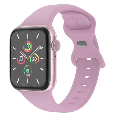 imoshion Silikon-Armband⁺ für Apple Watch 38/40/41/42 mm - Größe S/M - Mauve imoshion Silikon-Armband⁺ für Apple Watch 38/40/41/42 mm - Größe S/M - Mauve
