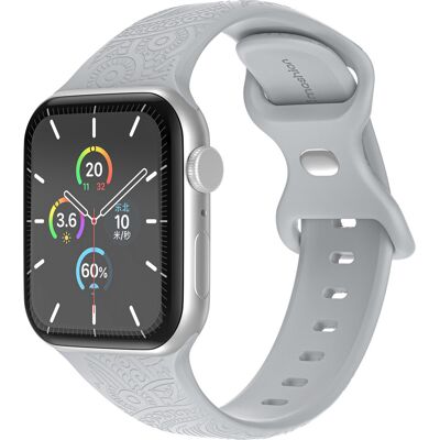 imoshion Mandala Silikonarmband für Apple Watch 44/45/46/49 mm - Grau imoshion Mandala Silikonarmband für Apple Watch 44/45/46/49 mm - Grau