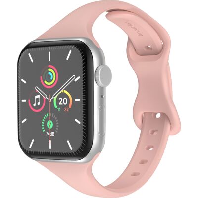 imoshion Slim Silikonarmband für Apple Watch 44/45/46/49 mm - Retro Pink imoshion Slim Silikonarmband für Apple Watch 44/45/46/49 mm - Retro Pink