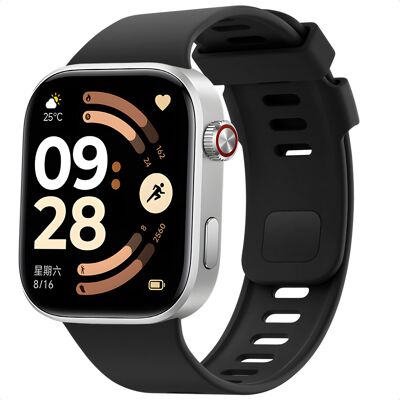 imoshion Silikonband für Xiaomi Smart Band 10 Pro / 9 Pro / 8 Pro / Redmi Watch 6 / 5 / 4 - Schwarz imoshion Silikonband für Xiaomi Smart Band 10 Pro / 9 Pro / 8 Pro / Redmi Watch 6 / 5 / 4 - Schwarz