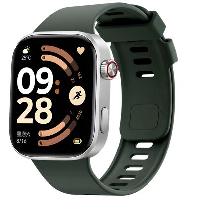 imoshion Silikonband für Xiaomi Smart Band 10 Pro / 9 Pro / 8 Pro / Redmi Watch 6 / 5 / 4 - Dunkelgrün imoshion Silikonband für Xiaomi Smart Band 10 Pro / 9 Pro / 8 Pro / Redmi Watch 6 / 5 / 4 - Dunkelgrün