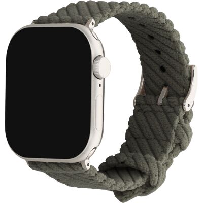 imoshion Corduroy-Band für Apple Watch 44/45/46/49 mm - Grün imoshion Corduroy-Band für Apple Watch 44/45/46/49 mm - Grün
