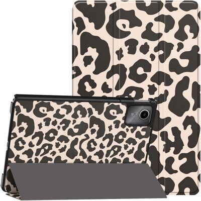imoshion Design Trifold Klaphülle für das Lenovo Tab M11 - Leopard imoshion Design Trifold Klaphülle für das Lenovo Tab M11 - Leopard