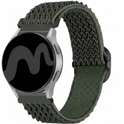 imoshion Elastisches Nylonarmband - Universelle 20 mm Anschluss - Dunkelgrün imoshion Elastisches Nylonarmband - Universelle 20 mm Anschluss - Dunkelgrün
