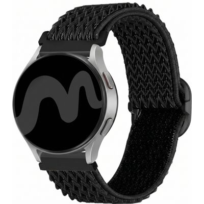 imoshion Elastisches Nylonarmband - Universelle 20 mm Anschluss - Schwarz imoshion Elastisches Nylonarmband - Universelle 20 mm Anschluss - Schwarz