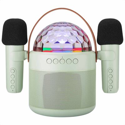 imoshion Sing & Shine Karaoke-Set - Lautsprecher und 2 Mikrofone - Mintgreen imoshion Sing & Shine Karaoke-Set - Lautsprecher und 2 Mikrofone - Mintgreen