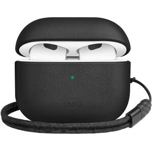 Uniq Terra Echtleder-Hülle für Apple AirPods 3 (2021) - Dallas Black Uniq Terra Echtleder-Hülle für Apple AirPods 3 (2021) - Dallas Black