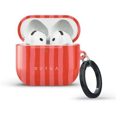 Burga Hardcase Hülle für das Apple AirPods 5 / 4 - Pomegranate Burga Hardcase Hülle für das Apple AirPods 5 / 4 - Pomegranate