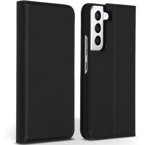 Accezz Premium Leather Slim Klapphülle für das Samsung Galaxy S22 Plus - Schwarz Accezz Premium Leather Slim Klapphülle für das Samsung Galaxy S22 Plus - Schwarz