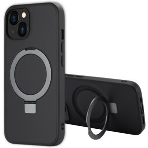 Accezz Ring Stand Backcover mit MagSafe für das Apple iPhone 13 - Schwarz Accezz Ring Stand Backcover mit MagSafe für das Apple iPhone 13 - Schwarz