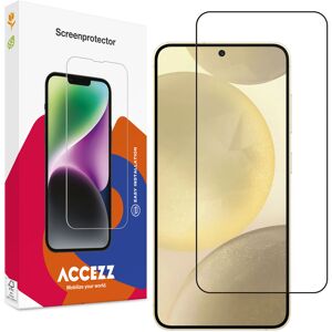 Accezz Full Cover Screen Protector aus gehärtetem Glas für das Samsung Galaxy S24 Plus / S25 Plus Accezz Full Cover Screen Protector aus gehärtetem Glas für das Samsung Galaxy S24 Plus / S25 Plus