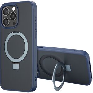 Accezz Ring Stand Backcover mit MagSafe für das Apple iPhone 15 Pro Max - Blau Accezz Ring Stand Backcover mit MagSafe für das Apple iPhone 15 Pro Max - Blau