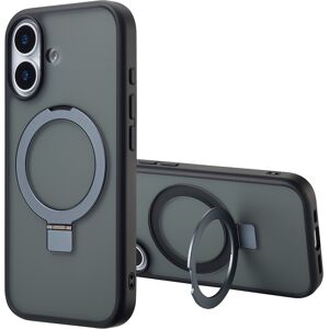 Accezz Ring Stand Backcover mit MagSafe für das Apple iPhone 17 - Schwarz Accezz Ring Stand Backcover mit MagSafe für das Apple iPhone 17 - Schwarz