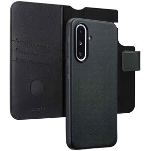 Accezz 2-in-1 Klapphülle aus Leder mit MagSafe für das Samsung Galaxy A36 / A56 - Onyx Black Accezz 2-in-1 Klapphülle aus Leder mit MagSafe für das Samsung Galaxy A36 / A56 - Onyx Black