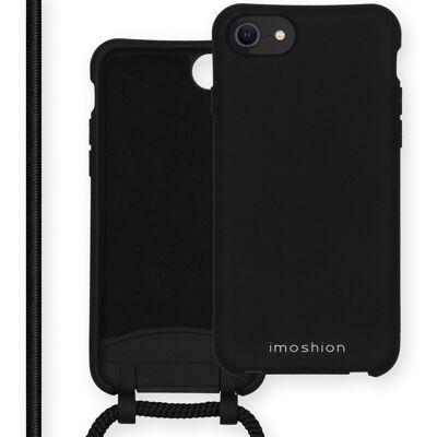imoshion Color Backcover mit abtrennbarem Band für das Apple iPhone SE (2022 / 2020) / 8 / 7 - Schwarz imoshion Color Backcover mit abtrennbarem Band für das Apple iPhone SE (2022 / 2020) / 8 / 7 - Schwarz