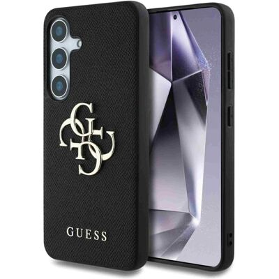 Guess Samsung Galaxy S25 Plus Schwarze Hülle - Klassisches 4G-Logo Guess Samsung Galaxy S25 Plus Schwarze Hülle - Klassisches 4G-Logo