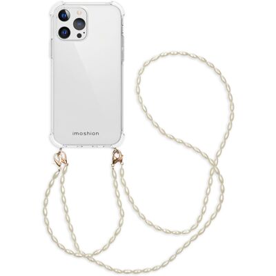 imoshion Handykette mit Perlen + Handgelenkschlaufe für das Apple iPhone 13 Pro - Transparent imoshion Handykette mit Perlen + Handgelenkschlaufe für das Apple iPhone 13 Pro - Transparent
