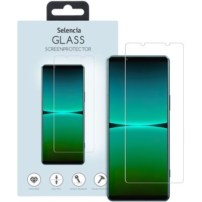 Selencia Screen Protector aus gehärtetem Glas für das Sony Xperia 5 IV Selencia Screen Protector aus gehärtetem Glas für das Sony Xperia 5 IV