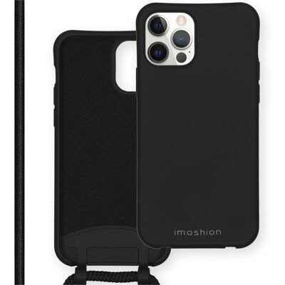 imoshion Color Backcover mit abtrennbarem Band für das Apple iPhone 12 Pro Max - Schwarz imoshion Color Backcover mit abtrennbarem Band für das Apple iPhone 12 Pro Max - Schwarz