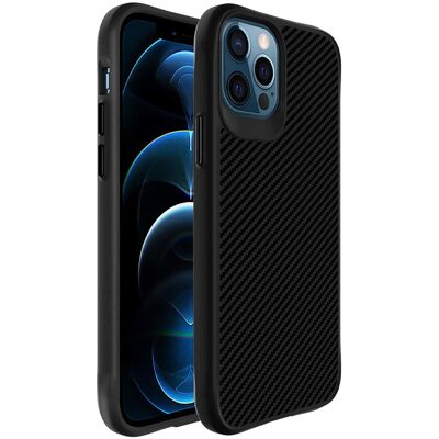 imoshion Rugged Hybrid Carbon Case für das Apple iPhone 12 (Pro) - Schwarz imoshion Rugged Hybrid Carbon Case für das Apple iPhone 12 (Pro) - Schwarz