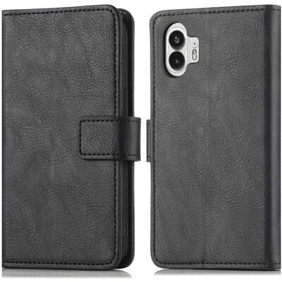 imoshion Luxuriöse Klapphülle für das Nothing Phone (2) - Schwarz imoshion Luxuriöse Klapphülle für das Nothing Phone (2) - Schwarz