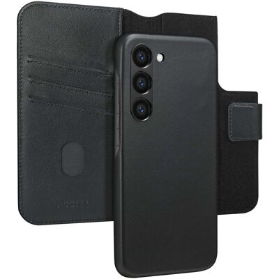 Accezz 2-in-1 Klapphülle aus Leder mit MagSafe für das Samsung Galaxy S23 - Onyx Black Accezz 2-in-1 Klapphülle aus Leder mit MagSafe für das Samsung Galaxy S23 - Onyx Black