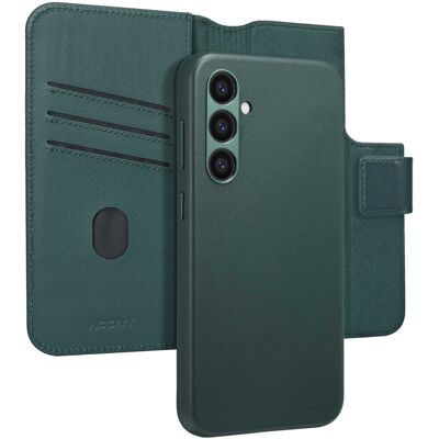Accezz 2-in-1 Klapphülle aus Leder mit MagSafe für das Samsung Galaxy S24 Plus - Cedar Green Accezz 2-in-1 Klapphülle aus Leder mit MagSafe für das Samsung Galaxy S24 Plus - Cedar Green