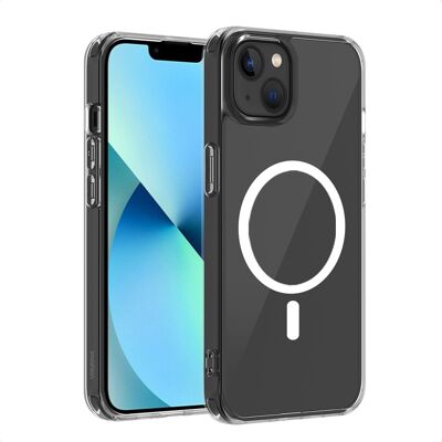 imoshion Protective Back Cover mit MagSafe für das Apple iPhone 13 Mini - Transparent imoshion Protective Back Cover mit MagSafe für das Apple iPhone 13 Mini - Transparent