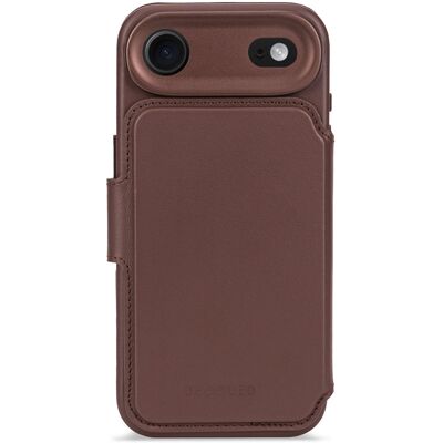 Decoded 2 in 1 Leather Klapphülle MagSafe für das Apple iPhone Air - Chocolate Brown Decoded 2 in 1 Leather Klapphülle MagSafe für das Apple iPhone Air - Chocolate Brown