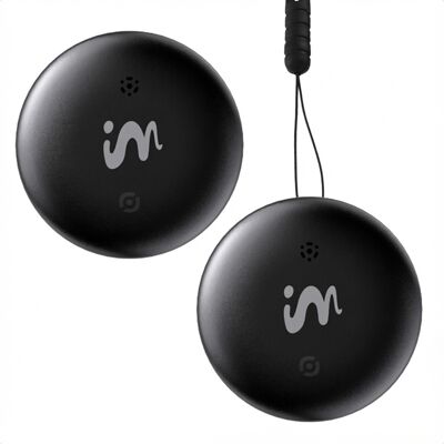 imoshion Wireless Tag - Bluetooth-Tracker für Android - 2 pack - Schwarz imoshion Wireless Tag - Bluetooth-Tracker für Android - 2 pack - Schwarz