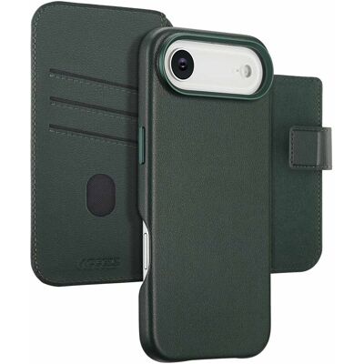 Accezz 2-in-1 Klapphülle aus Leder mit MagSafe für das Apple iPhone Air - Cedar Green Accezz 2-in-1 Klapphülle aus Leder mit MagSafe für das Apple iPhone Air - Cedar Green