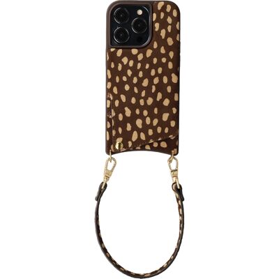 Selencia Nova Echtleder Backcover mit Kartenhalter für das Apple iPhone 13 Pro - Fawn Chic Selencia Nova Echtleder Backcover mit Kartenhalter für das Apple iPhone 13 Pro - Fawn Chic