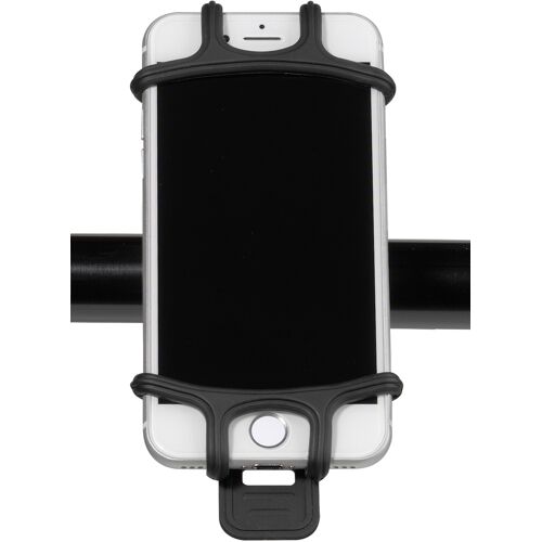 Vivanco Bikeholder, Fahrradhalterung für Smartphones bis 6,5“ Schwarz