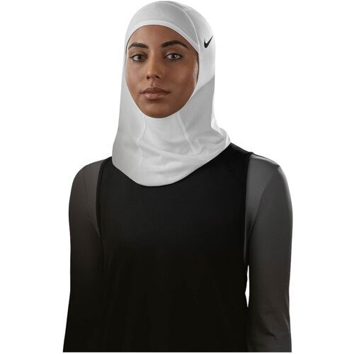 Nike Pro Hijab 2.0 Weiss Schwarz F101 - XS/S