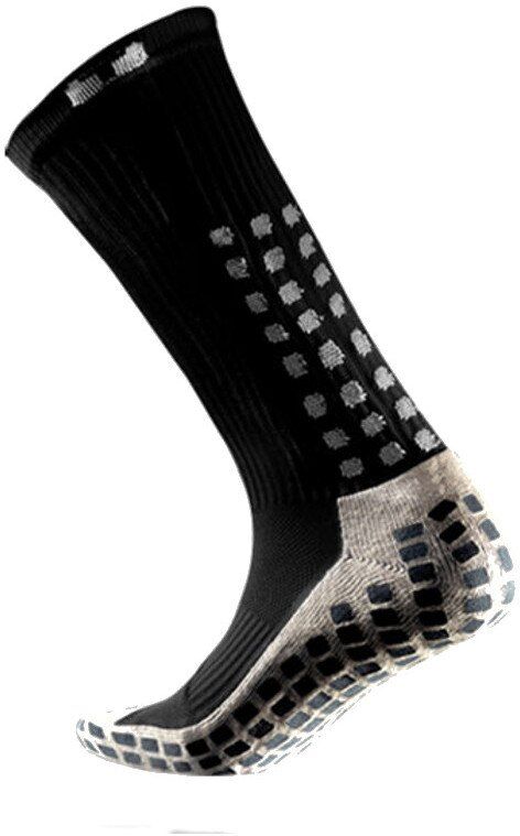 TruSox Mid Calf Cushion Socken Schwarz Weiss - L (44+)