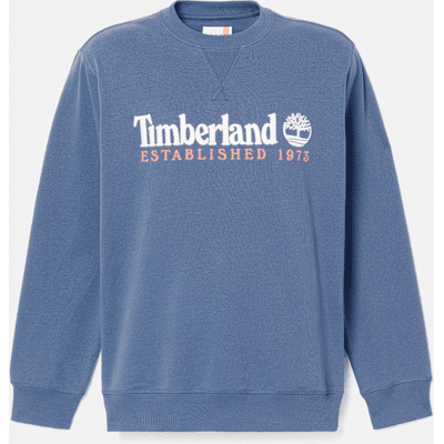 Timberland - Established 1973 Rundhals-Sweatshirt für Herren in Dunkelblau, Herren, Blau, Größe: S Timberland - Established 1973 Rundhals-Sweatshirt für Herren in Dunkelblau, Herren, Blau, Größe: S