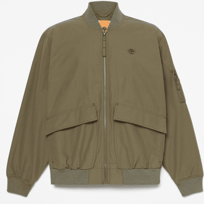 Timberland - Strapazierfähige wasserabweisende Utility-Bomberjacke für Herren in Grün, Herren, Grün, Größe: M Timberland - Strapazierfähige wasserabweisende Utility-Bomberjacke für Herren in Grün, Herren, Grün, Größe: M
