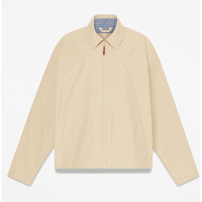 Timberland - Strapazierfähige, wasserabweisende Stratham-Bomberjacke aus Baumwolle für Herren in Beige, Herren, Beige, Größe: XXL Timberland - Strapazierfähige, wasserabweisende Stratham-Bomberjacke aus Baumwolle für Herren in Beige, Herren, Beige, Größe: XXL