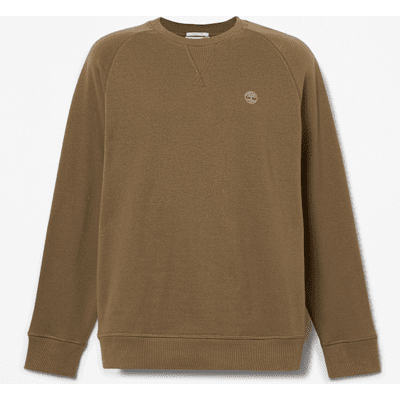 Timberland - Exeter River Sweatshirt mit Rundhalsausschnitt für Herren in Grün/Braun, Herren, Grün, Größe: L Timberland - Exeter River Sweatshirt mit Rundhalsausschnitt für Herren in Grün/Braun, Herren, Grün, Größe: L